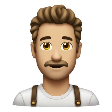 Mörkbrun häst som just vunnit sticker