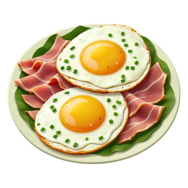 Huevos verdes con jamon sticker