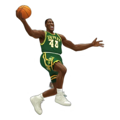 Shawn kemp dunk sticker