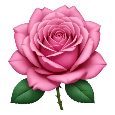 “A Polaroid photo of a pink rose  sticker