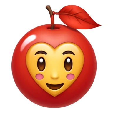 Um laço com coração sticker