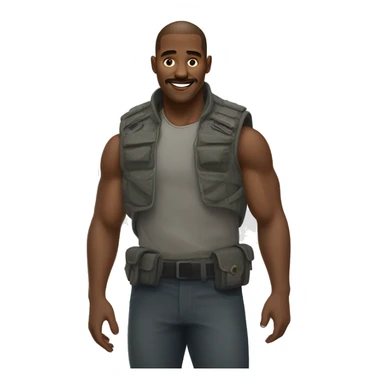 Эмоджи черного кавалер Кинг чарльз спаниеля sticker