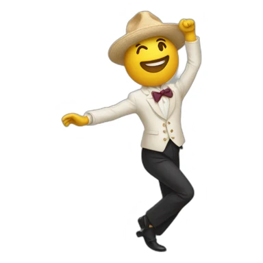 un comcombre qui danse sticker