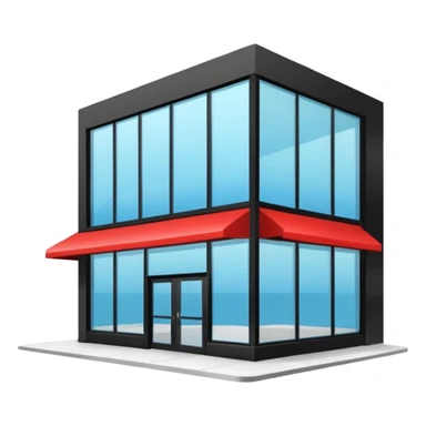 shop of comercial center sticker