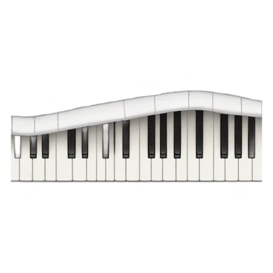 Phil Mitchell playing piano sticker