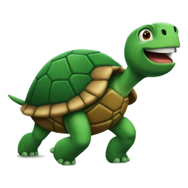 turtle playing footbal sticker
