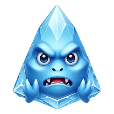 ice monster sticker