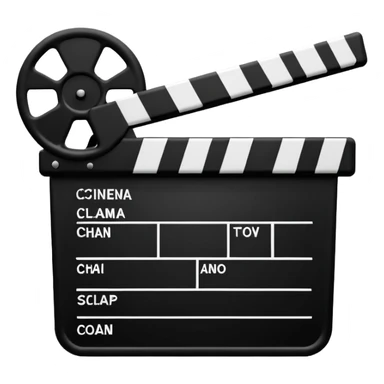 a cinema clap sticker