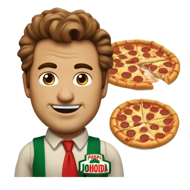Papa John’s  sticker
