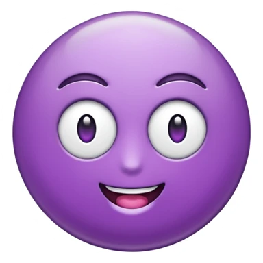 bala doce branco e roxo sticker