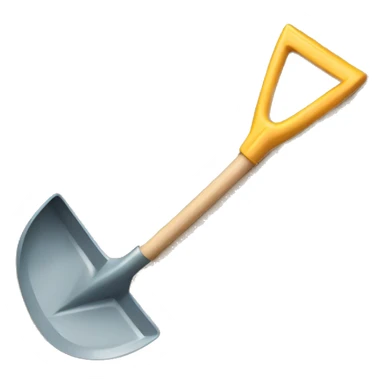children's sand shovel sticker