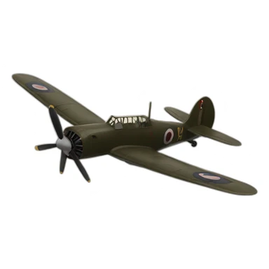 wwii plane over london sticker