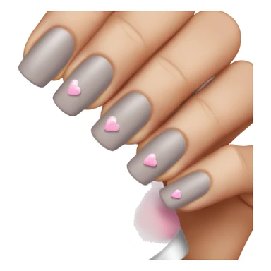 nails with french tip sticker