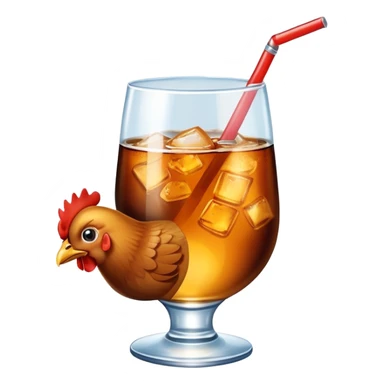 chicken with pepsi sticker