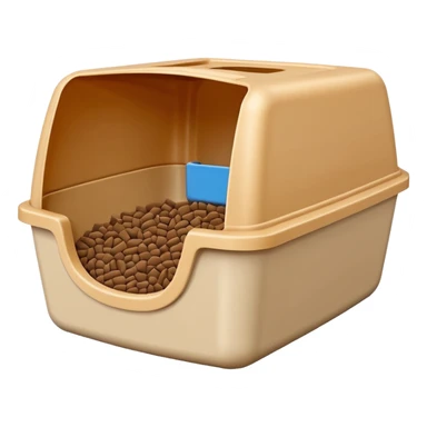 cat litter box sticker