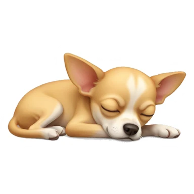 chihuahua sleeping sticker