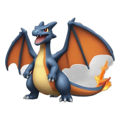 Moule Pokémon charizard sticker