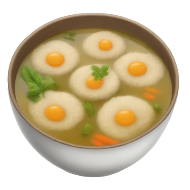 Matzah ball soup sticker
