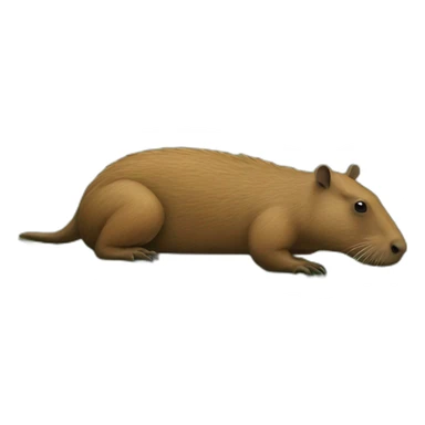 Capibara sur crocodile sticker