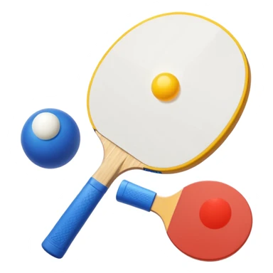 Generami l’emoji di un bicchiere solido di plastica e una pallina da ping-pong (tipo beer pong) sticker