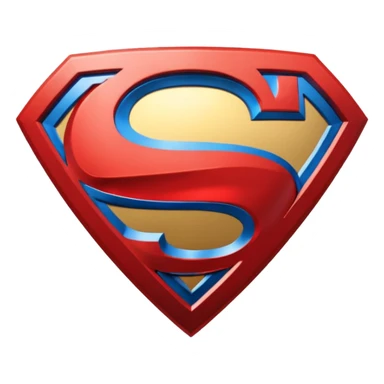 Superman symbol sticker