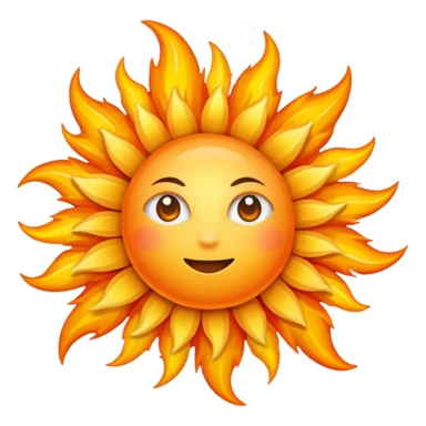 Make the sun into a super nova sticker