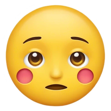 Regular emoji doing side eye  sticker