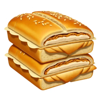 Chicken bread Pakistani dish sticker