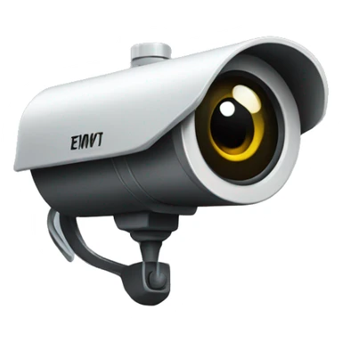 security camer sticker