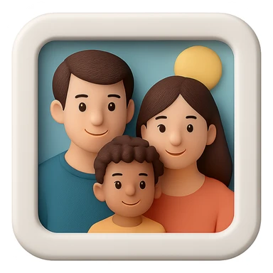 recreate this photo frame but add bit more details sticker