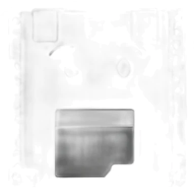 smile retro floppy disk sticker