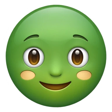 ❌ change the emoji color from red to green color sticker