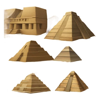 Pyramids of Mexico sticker