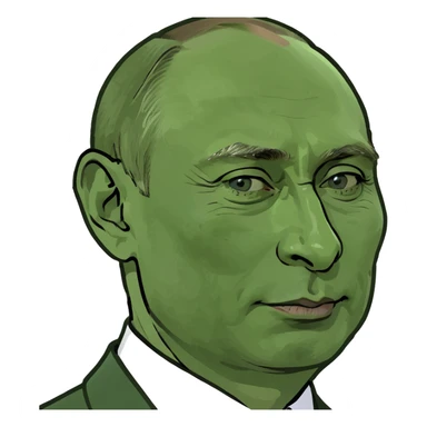 Emoji of Vladimir Putin sticker