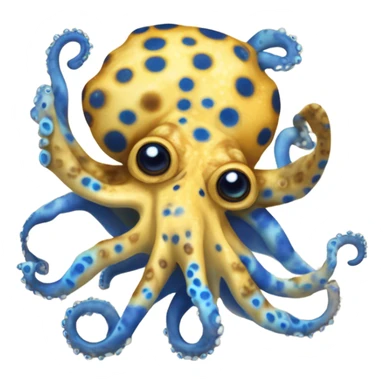 blue ringed octopus  sticker