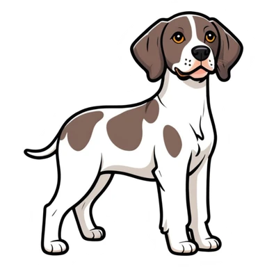 German short hair pointer sticker