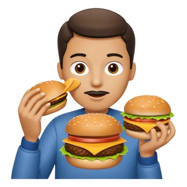 oiendo amburgesa sticker