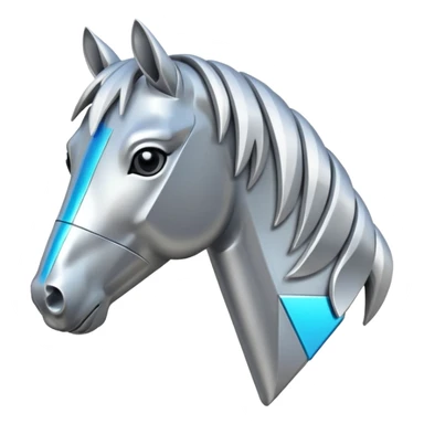 Un caballo matemático sticker