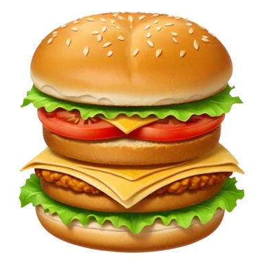 Spicy stacked chicken sandwich sticker