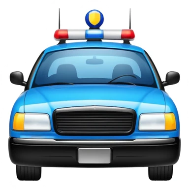 Police car sticker