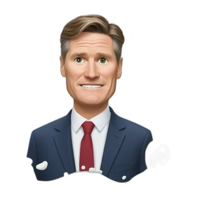 keir starmer coconut milk accident sticker