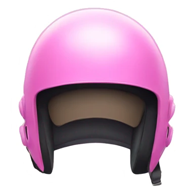 a helmet with pink bows sticker