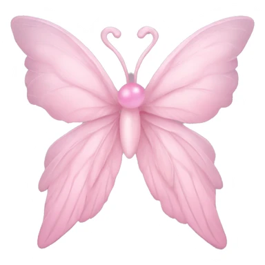light pink fairy wings sticker