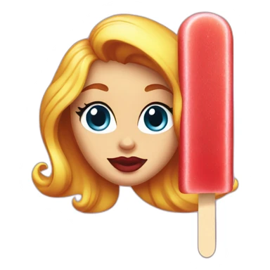 Jessica rabbit popsicle sticker