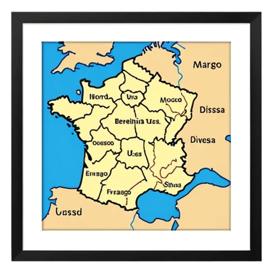 Germania divisa in US sud-ovest (Monaco, Francoforte), UK nord-ovest (Amburgo, Colonia), URSS est (Berlino Est, Dresda), France sud-ovest (Stoccarda, Friburgo) sticker