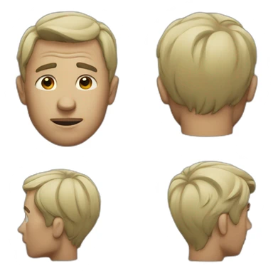 Man that lost something sticker