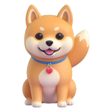 cute shiba inu sticker