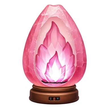 Salt lamp sticker