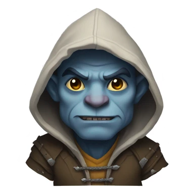 warcraft troll in a hoodie sticker