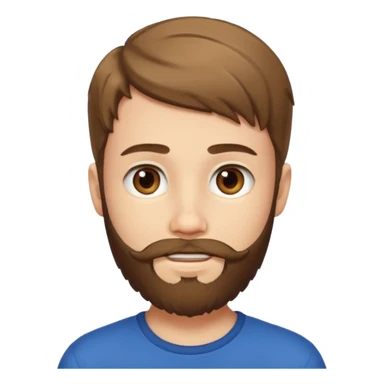 bearded teenage sticker